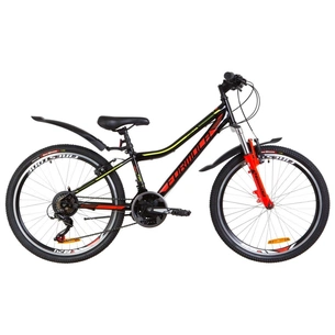 Велосипед Formula 24" FOREST AM Vbr рама-12,5" 2019 чорно-червоний з жовтим (OPS-FR-24-146) зображення 1