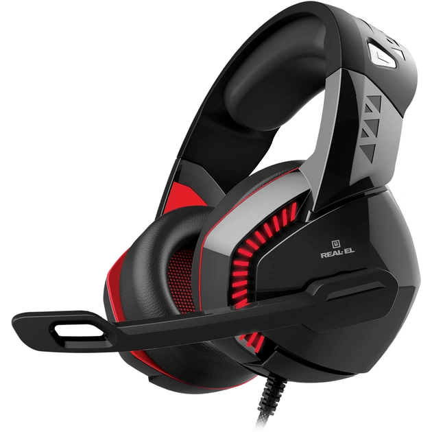 Гарнитура REAL-EL GDX-7800 Black/Red - изображение 1