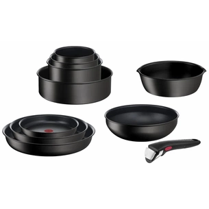 Набір посуду Tefal Ingenio Unlimited змінна ручка 13 предметів чорний (L7639002) зображення 1