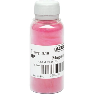 Тонер HP CLJ Pro M280/281/254, 40г Magenta AHK (3202710) зображення 1