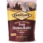 Сухий корм для собак Carnilove Fresh Gourmand з куркою і кроликом 400 г (8595602527373) - уменьшенное изображение 1