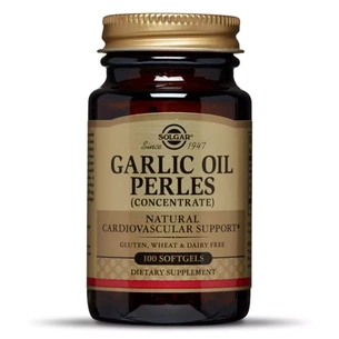 Вітамінно-мінеральний комплекс Solgar Часникова олія Перлес, Garlic Oil Perles, з ослабленим запахом (SOL01220) зображення 1