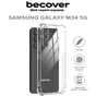 Чохол до мобільного телефона BeCover Anti-Shock Samsung Galaxy M34 5G SM-M346 Clear (710615) - зменшене зображення 4