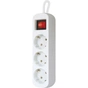 Мережевий подовжувач Defender S350 5.0 m 3 роз switch white (99235) - зменшене зображення 2