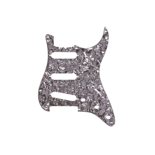 Пікгард панель для гітари Fender 11-Hole Modern-Style Stratocaster S/S/S Pickguards Black Moto (235377) зображення 1