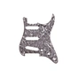 Пікгард панель для гітари Fender 11-Hole Modern-Style Stratocaster S/S/S Pickguards Black Moto (235377) - зменшене зображення 1