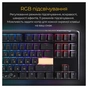 Клавіатура Ducky One 3 TKL Cherry MX Brown RGB UA USB Black (DKON2187ST-BUAPXCLAWSC1) - зменшене зображення 3
