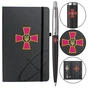 Ручка кулькова Parker JOTTER 17 Originals ARMY Black CT BP Емблема ЗСУ + блокнот Parker + подар.упаковка (15632b24_W0010u) - зменшене зображення 1