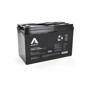 Батарея до ДБЖ AZBIST 12V 100 Ah Super AGM (ASAGM-121000M8) зображення 1