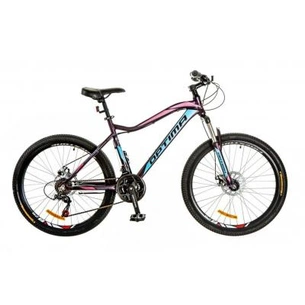 Велосипед Optimabikes 26" ALPINA 2018 AM 14G DD рама-18" Al чорно-блакитний (OPS-OP-26-107) зображення 1