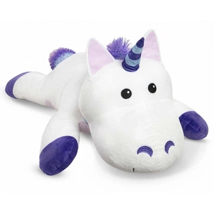 М'яка іграшка Melissa&Doug Плюшевий єдиноріг - подушка, 70 см (MD30709) зображення 1