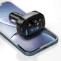 FM модулятор XO BCC-02 3.1A/2 USB Black (ВCC-02) - уменьшенное изображение 4