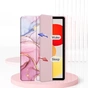 Чохол до планшета BeCover Soft Edge TPU Xiaomi Redmi Pad SE 8.7" Pink Marble (712576) - зменшене зображення 5