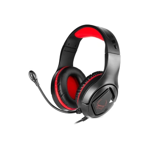Навушники REAL-EL GDX-7590 Black-Red зображення 1
