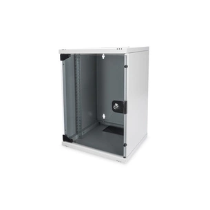 Шафа настінна Digitus 9U 10" 312x300, стекляные двери, 30kg max (DN-10-09U) зображення 1