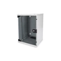 Шафа настінна Digitus 9U 10" 312x300, стекляные двери, 30kg max (DN-10-09U) - зменшене зображення 1