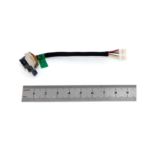 Роз'єм живлення ноутбука з кабелем HP PJ976 (4.5mm x 3.0mm + center pin), 8(7)-pin, 11 см (A49121) зображення 1