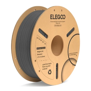 Пластик для 3D-принтера ELEGOO PLA Plus 1кг, 1.75мм, gray cosmic (50.203.0163) зображення 1