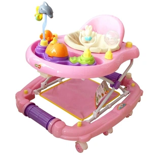 Ходунки BabyHit Emotion Zoo Pink (11483) зображення 1