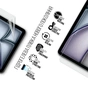 Плівка захисна Armorstandart Anti-Blue Apple iPad Air 11 2024 (ARM74650) - зменшене зображення 2