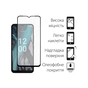 Скло захисне Dengos Full Glue Nokia C22 (black) (TGFG-305) - зменшене зображення 2