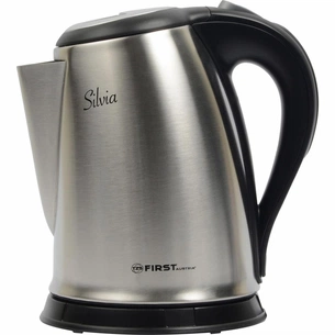 Електрочайник First без ПДВ FA-5410 Steel/Black зображення 1