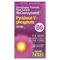 Вітамін Natural Factors Піридоксаль 5'-фосфат, вітамін B6, 50 мг, BioCoenzymated, B6, Pyridoxal 5' (NFS-01252) - зменшене зображення 2