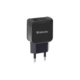 Зарядний пристрій Defender UPС-21 2xUSB,5V/2.1А кабель microUSB (83581) зображення 1