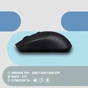 Мишка 2E MF218 Silent Wireless/Bluetooth Black (2E-MF218WBK) - зменшене зображення 6