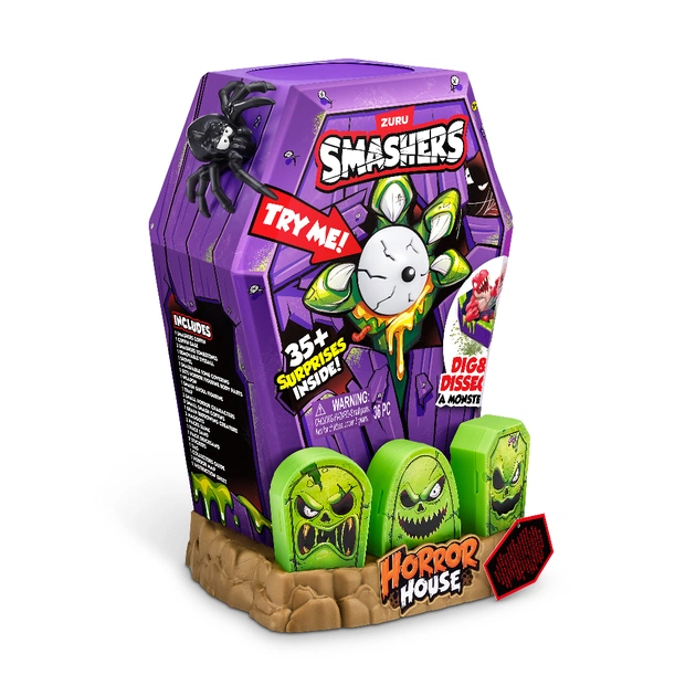Игровой набор Smashers Horror House-Large Dino (74124A) - изображение 1