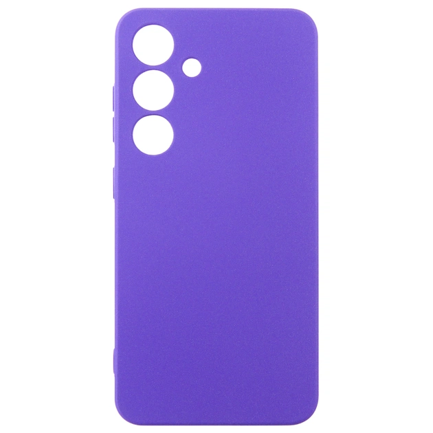 Чохол до мобільного телефона Dengos Carbon Samsung Galaxy S24 Purple (DG-TPU-CRBN-201) - зображення 1