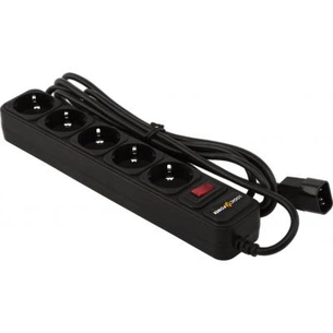 Мережевий фільтр живлення LogicPower LP-X5-UPS 3.0м, 0,75mm2, 10A (2754) зображення 1