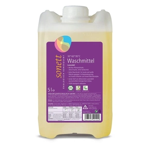 Гель для прання Sonett Органічний Концентрат З ефірною олією лаванди 5 л (4007547501522) зображення 1