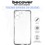 Чохол до мобільного телефона BeCover Anti-Shock Tecno Spark 20 (KJ5n) Clear (710858) - зменшене зображення 5