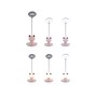 Настольная лампа Kite Froggy LED с аккумулятором, розовая (K24-492-3-2) - уменьшенное изображение 5