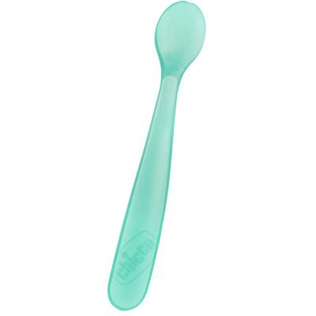 Набір дитячого посуду Chicco Мягкие ложечки для мальчиков 2 шт 6 мес+ (06828.21) - picture 2