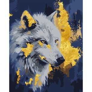 Картина по номерам Santi Вовк, 40*50 см, поталь (955372) зображення 1