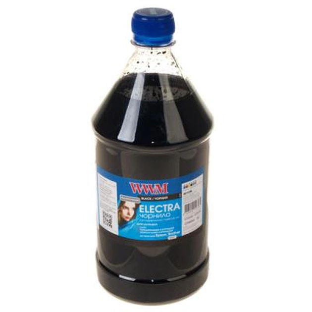 Чорнило WWM EPSON UNIVERSAL ELECTRA 1000ml Black (EU/B-4) - зображення 1