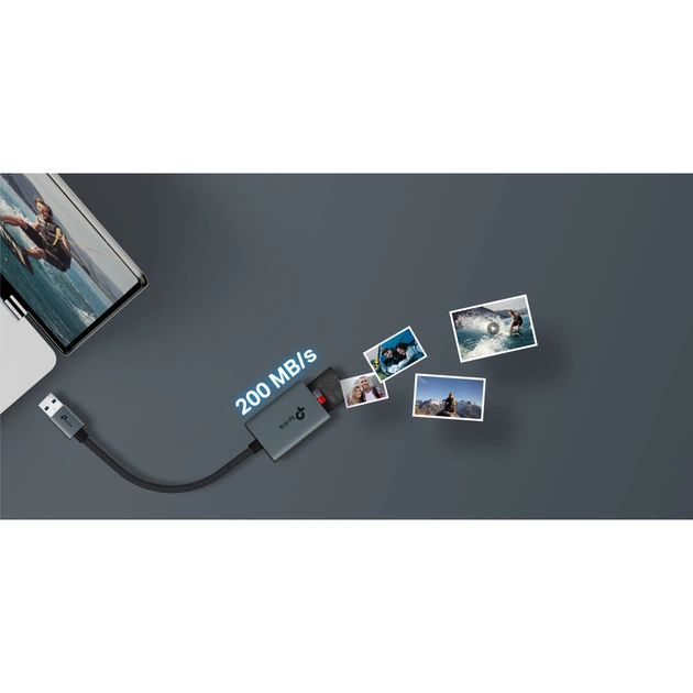 Зчитувач флеш-карт TP-Link USB 2.0 to SD/TF (UA430) - picture 5
