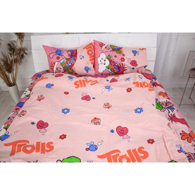 Постільна білизна MirSon Бязь Premium 17-0261 Trolli Дитяча (2200001983755) - изображение 1
