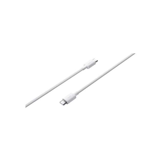 Дата кабель USB-C to USB-C 1.0m 60W 3A braided white Xiaomi (1169401) - изображение 1