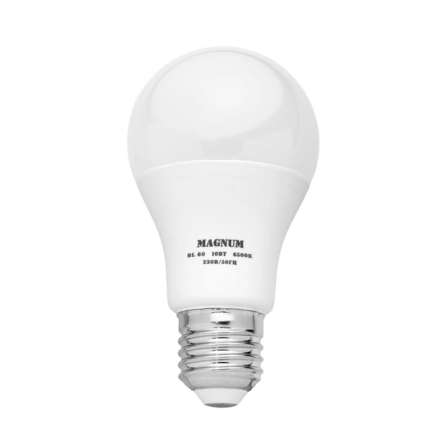 Лампочка MAGNUM BL 60 10 Вт 6500K 220В E27 (90024150) - зображення 1