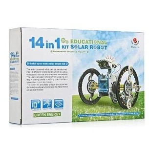 Конструктор Same Toy Робот-конструктор Мультибот 14 в 1 на солнечной батарее (2115UT) зображення 1