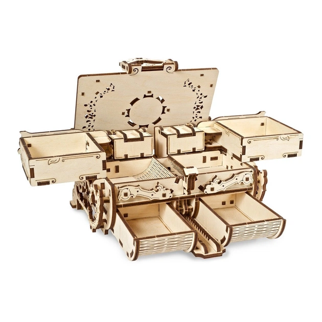 Збірна модель Ugears Бурштинова скринька (70090) - picture 6