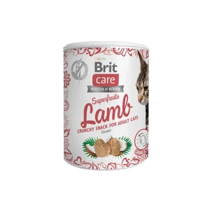 Ласощі для котів Brit Care Superfruits Lamb 100 г - ягня (8595602555697) зображення 1