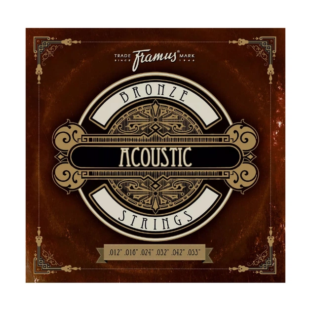 Струни для гітари Framus Bronze Medium (12-53) (48220 M) - зображення 1