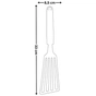 Лопатка кухонная KitchenAid Classic з прорізами 31,8 см чорний (KCG024OHOBE) - уменьшенное изображение 4