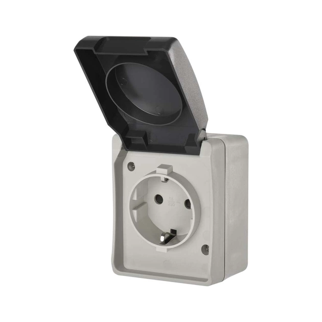 Розетка EMOS 16A 250V IP44 одинарна (A1396) - зображення 5