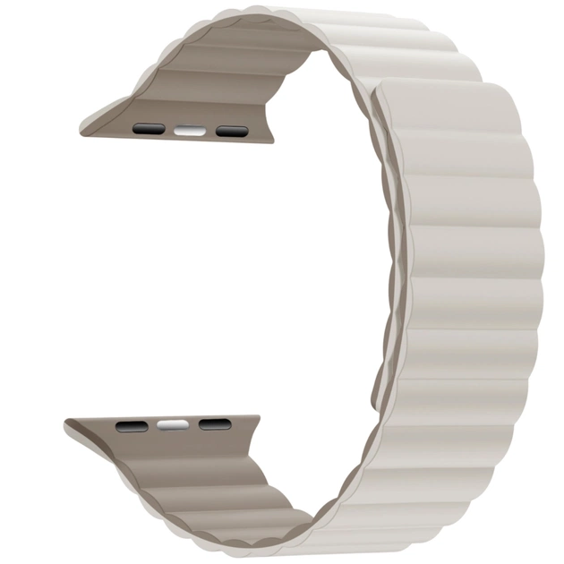 Ремінець до смарт-годинника Armorstandart MagLink для Apple Watch 42 (Series11-10)/41/40/38 Cream Stone (ARM86928) - зображення 1
