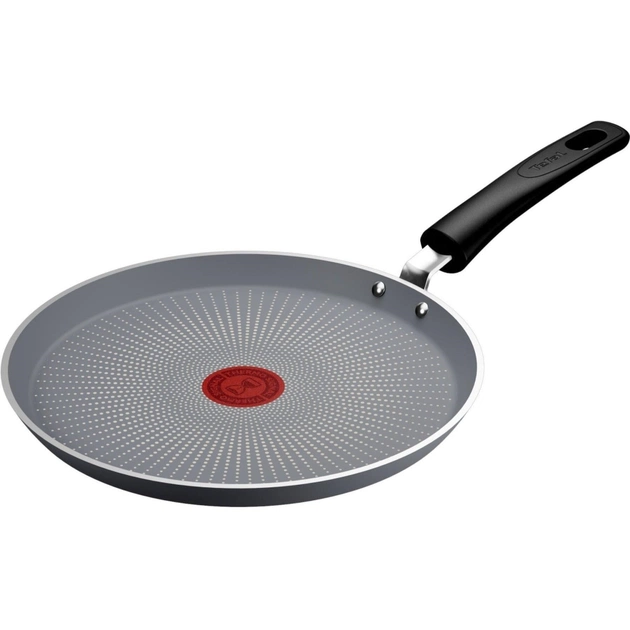 Сковорода Tefal Halo для млинців 25 см, алюміній, бакеліт, сірий (C3123853) - зображення 1